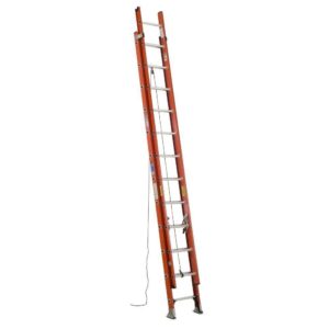 Supplier of 24 ft. Fiberglass Extension Ladder with 300 lb. Load Capacity Type IA Duty Rating in Dubai